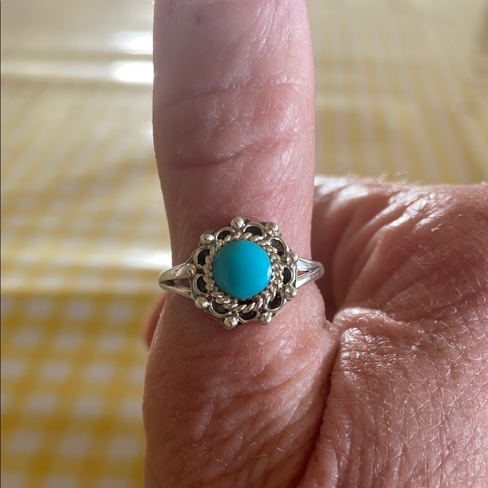 Turquoise Silver Ring